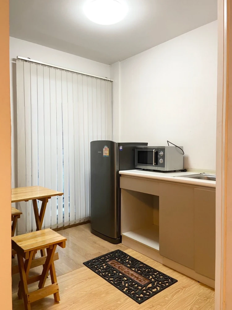 ให้เช่า DCondo Rattanathibet ห้องมุมคนไม่พลุกพล่าน ตกแต่งมีสไตล์ เฟอร์นิเจอร์ครบครัน ห้ามพลาด