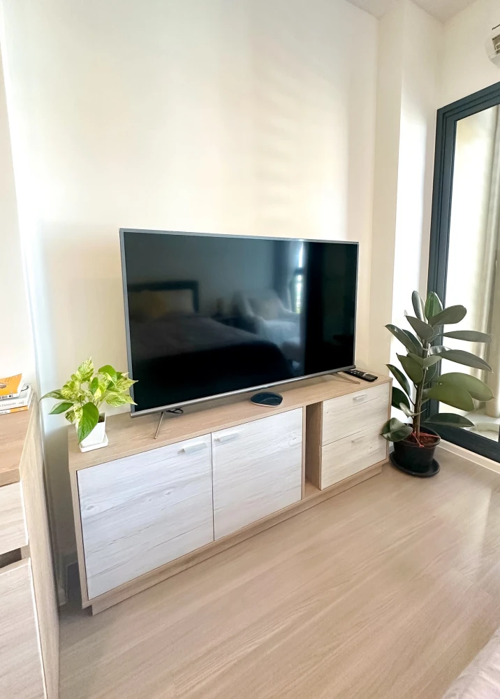 ให้เช่า Denim Jatujak ห้องสตูดิโอ ตกแต่งครบครัน ทำเลดี พลาดแล้วจะเสียใจ