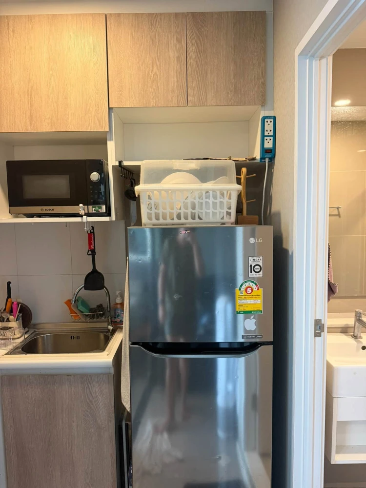 ให้เช่า DENIM JATUJAK 1 ห้องนอน 1 ห้องน้ำ บิวท์อินเฟอร์นิเจอร์อย่างดี หิ้วกระเป๋าเข้าอยู่ได้เลยจ้า