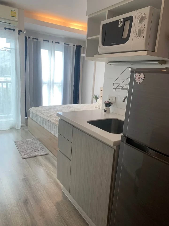 ให้เช่า Double Lake Condominium ห้องพร้อมอยู่ เฟอร์พร้อม ราคาสบายกระเป๋า มาเเต่ตัวเข้าอยู่ได้เลย