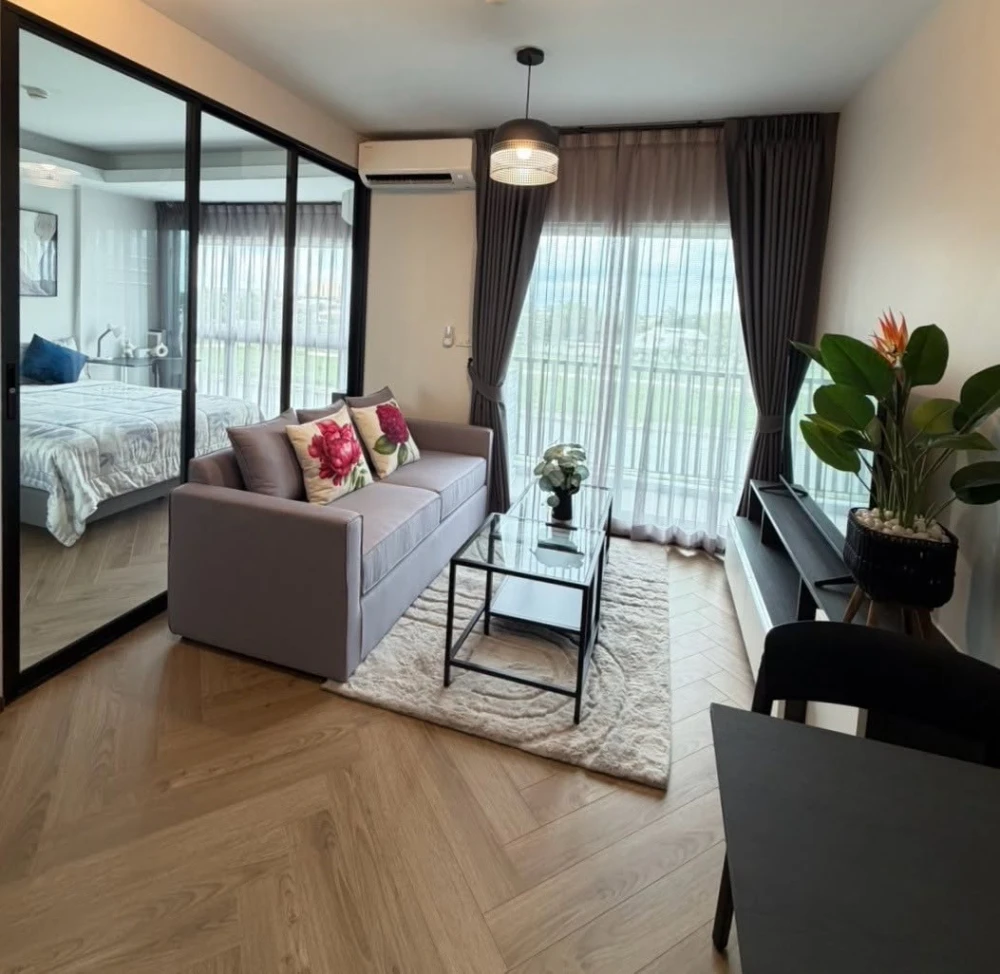 ให้เช่า Double Lake Condominium 2 เฟอร์นิเจอร์และเครื่องใช้ไฟฟ้าครบ พร้อมอยู่