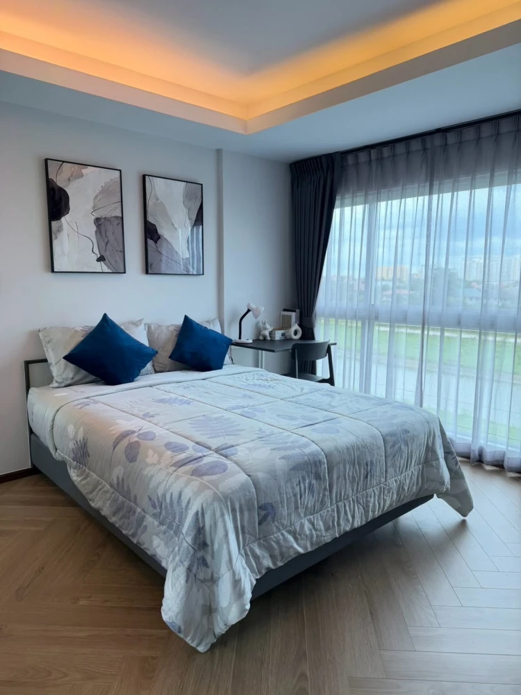 ให้เช่า Double Lake Condominium 2 เฟอร์นิเจอร์และเครื่องใช้ไฟฟ้าครบ พร้อมอยู่