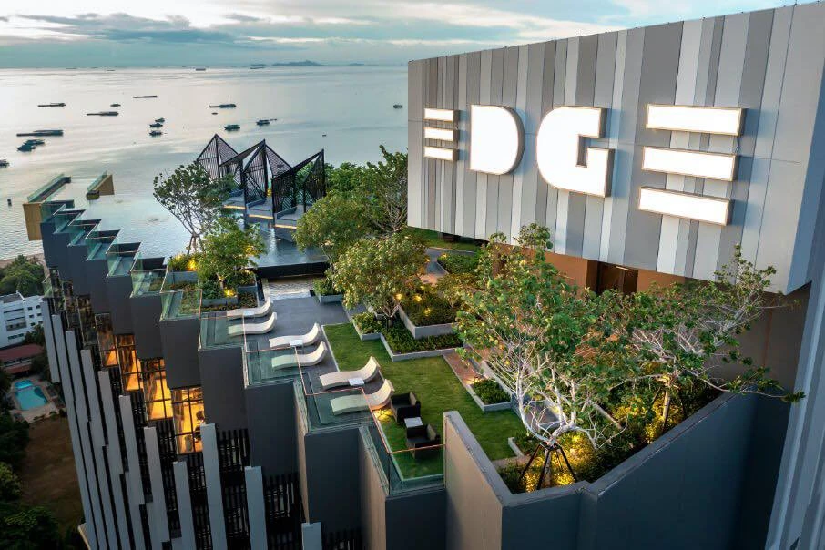 ให้เช่า EDGE Central - Pattaya 1 ห้องนอน 1 ห้องน้ำ มาพร้อมเฟอร์นิเจอร์ครบครัน ดีแบบนี้จะรออะไร