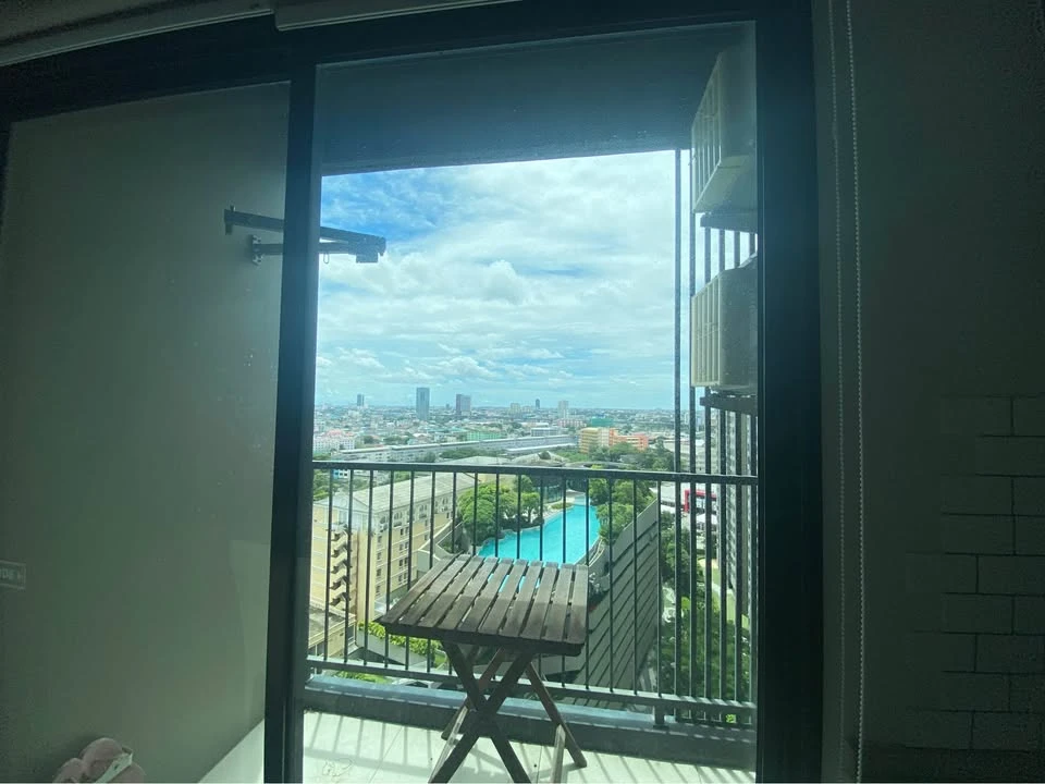 ให้เช่า  Elio del nest ห้องกว้างอยู่สบาย เฟอร์พร้อม + เครื่องใช้ไฟฟ้าพร้อม จองเลย