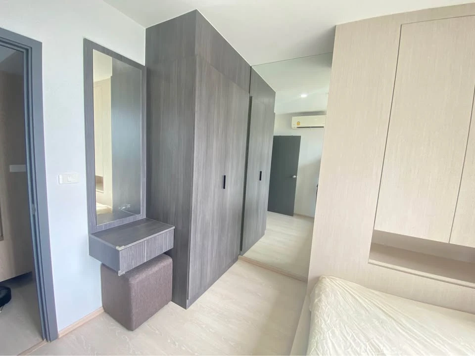 ให้เช่า  Elio del nest ห้องกว้างอยู่สบาย เฟอร์พร้อม + เครื่องใช้ไฟฟ้าพร้อม จองเลย