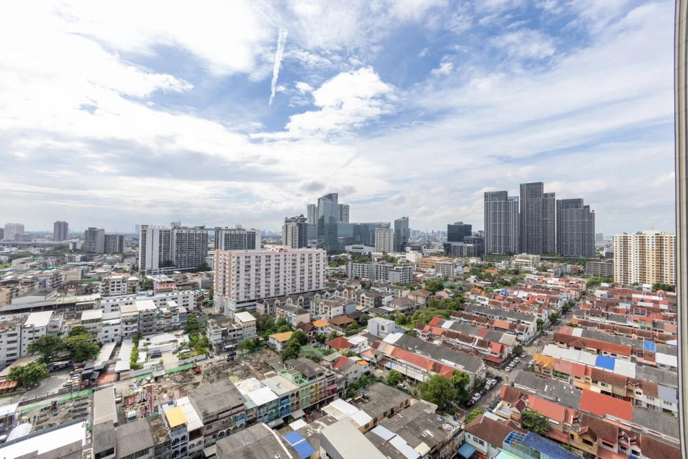 ให้เช่า Elio del nest ห้องมุมคนไม่พลุกพล่าน ทำเลดี มองเห็นวิวเมืองสวย ไม่บล็อค รีบจองเลยตอนนี้