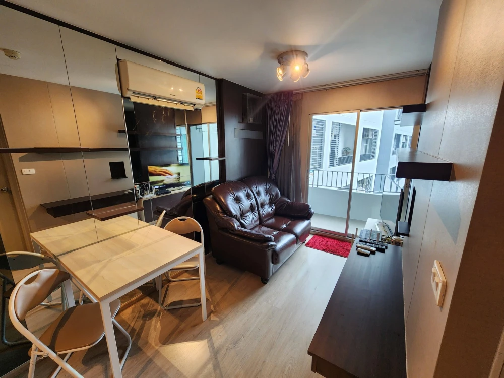 ให้เช่า Elio DelRay คอนโด 1 ห้องนอน 1 ห้องน้ำ ตกแต่งครบครัน มาแต่ตัวเข้ามาอยู่ได้เลย