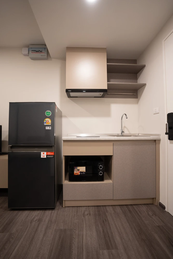 ให้เช่า FLEXI Sathon - Charoen Nakhon ห้องพร้อมอยู่ เฟอร์ครบ + เครื่องใช้ไฟฟ้า จองเลย