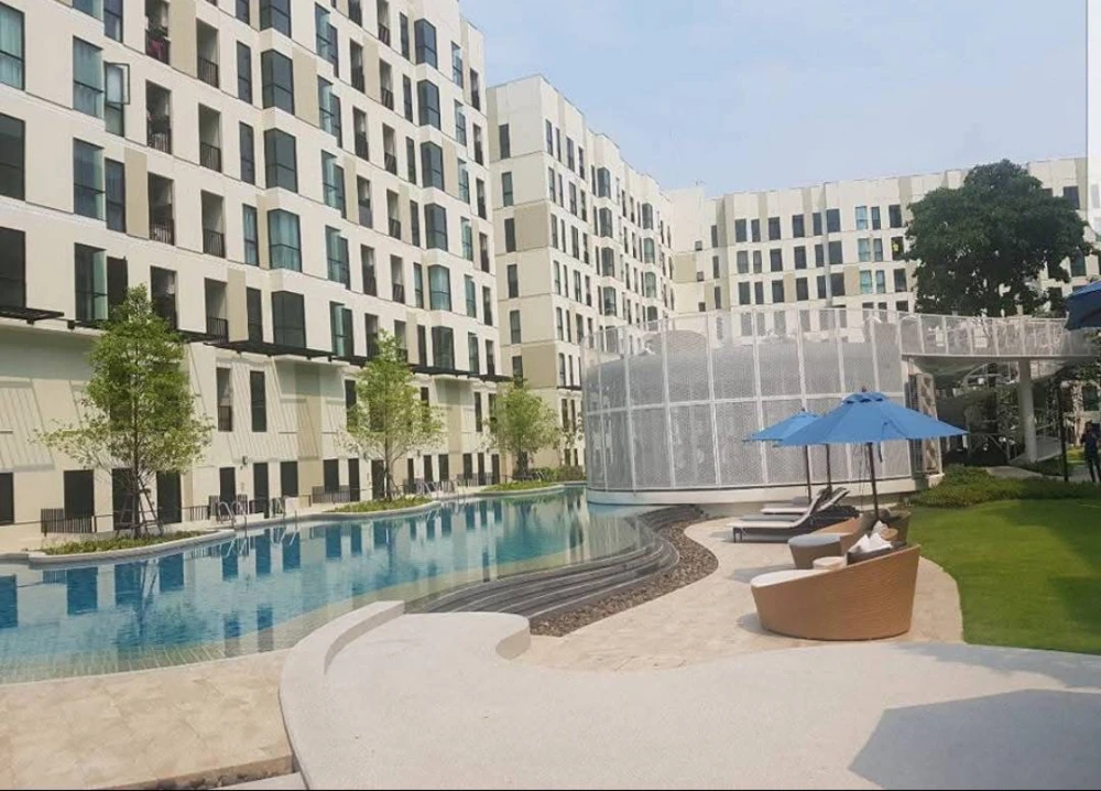 ให้เช่า!! For rent!! Condo Unio Sukhumvit 72, 2nd floor, Building C, Phase 1, beaut ชั้น 2  ตึก C เฟส 1 ห้องสวย เดินทางสะดวก พร้อมเข้าอยู่ ห้ามพลาด!!