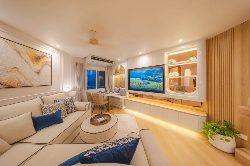 ให้เช่า Fortune condotown ห้องตกแต่งสวยตาแตก พร้อมเฟอร์ฯอย่างดีมีคุณภาพ รีบจองเลยจ้า