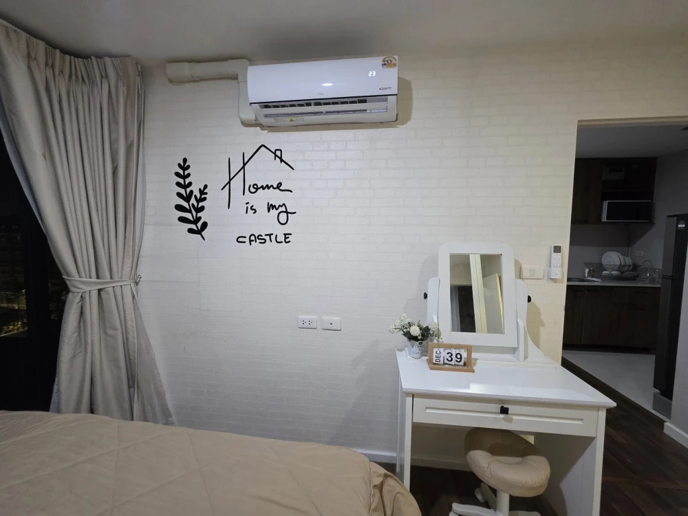 ให้เช่า Fresh condo ชั้น 7 ห้องน่าอยู่ มาพร้อมการตกแต่งที่ครบครัน สนใจจองเลย