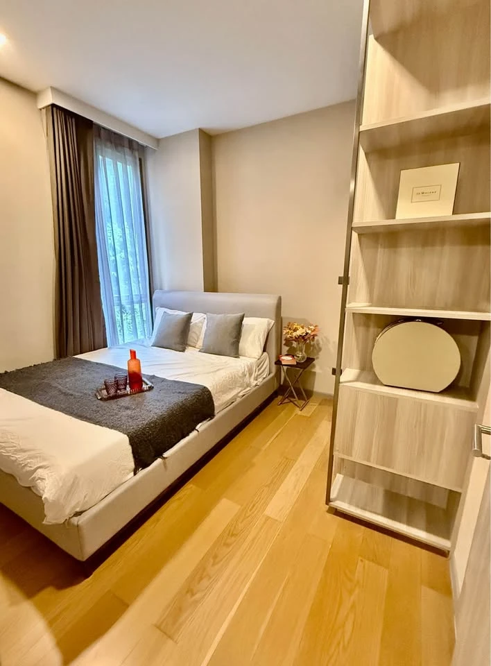 ให้เช่า Fynn Sukhumvit 31 แบบ 2 ห้องนอน 2 ห้องน้ำ ตกแต่งครบ เห็นต้นไม้บรรยากาศร่มรื่น จองเลย