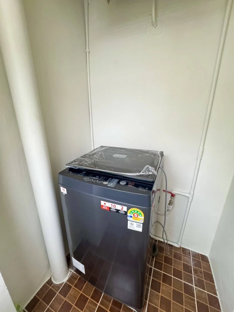 ให้เช่า Garden Asoke-Rama 9 ห้องสวย ตกแต่งคุมโทน เฟอร์นิเจอร์ครบครัน หิ้วกระเป๋าเข้าอยู่ได้เลยจ้า