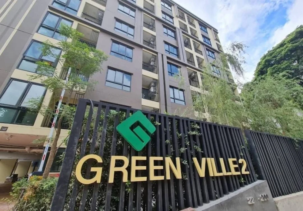 ให้เช่า Green Ville 2 Sukhumvit 101 ห้องพร้อมเข้าอยู่ เฟอร์พร้อม ราคาสบายกระเป๋ารีบจองเลย ก่อนพลาด