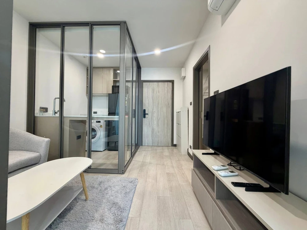 [ให้เช่า] Groove Vibes Ladprao 18 | ห้อง 1 Bed Plus แต่งสวยโทน Cozy อบอุ่น ใกล้ MRT ลาดพร้าว เพียง 400 ม. 🏢☕✨