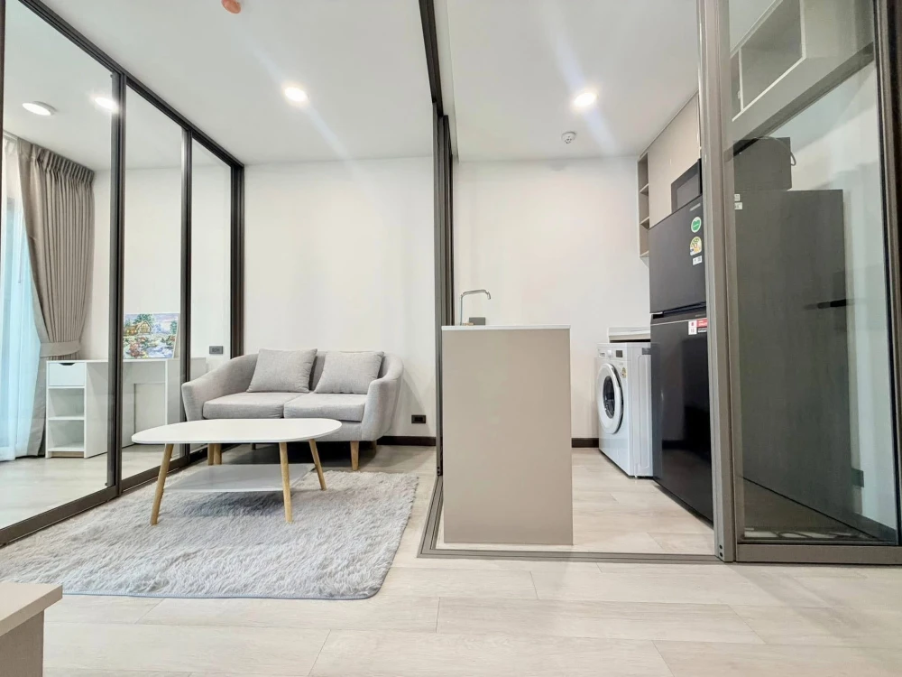 [ให้เช่า] Groove Vibes Ladprao 18 | ห้อง 1 Bed Plus แต่งสวยโทน Cozy อบอุ่น ใกล้ MRT ลาดพร้าว เพียง 400 ม. 🏢☕✨