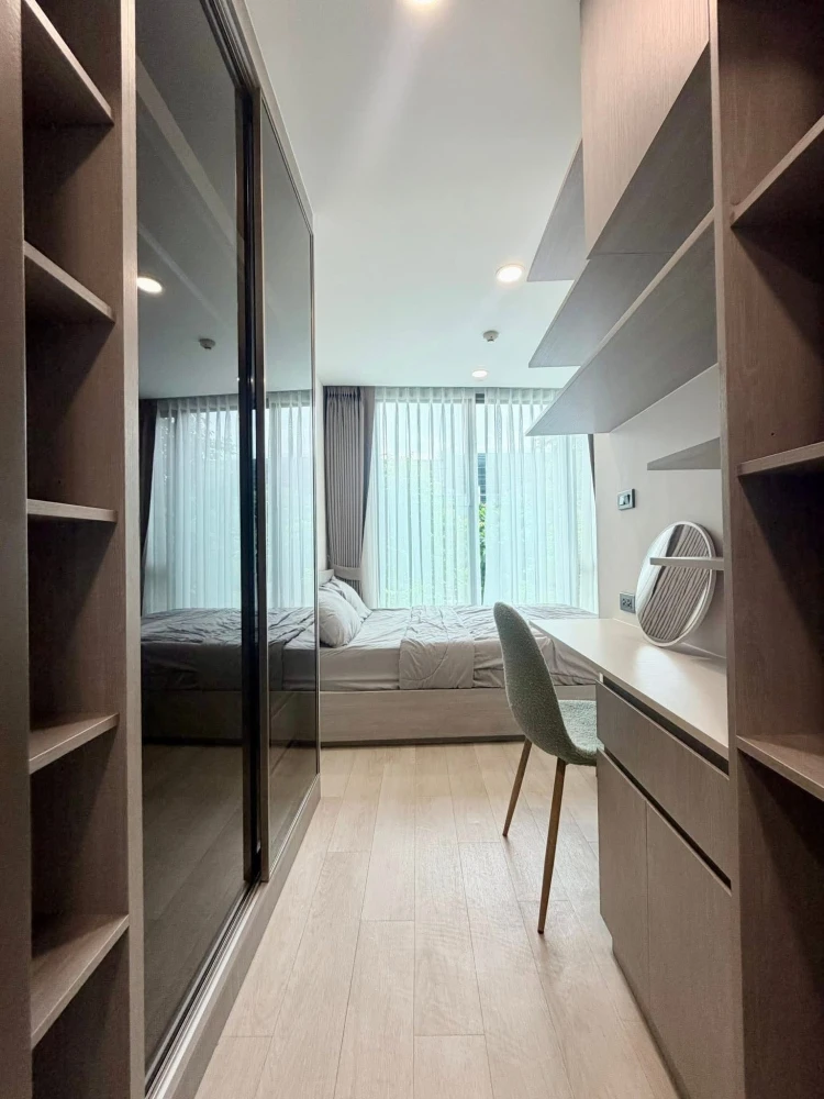 [ให้เช่า] Groove Vibes Ladprao 18 | ห้อง 1 Bed Plus แต่งสวยโทน Cozy อบอุ่น ใกล้ MRT ลาดพร้าว เพียง 400 ม. 🏢☕✨