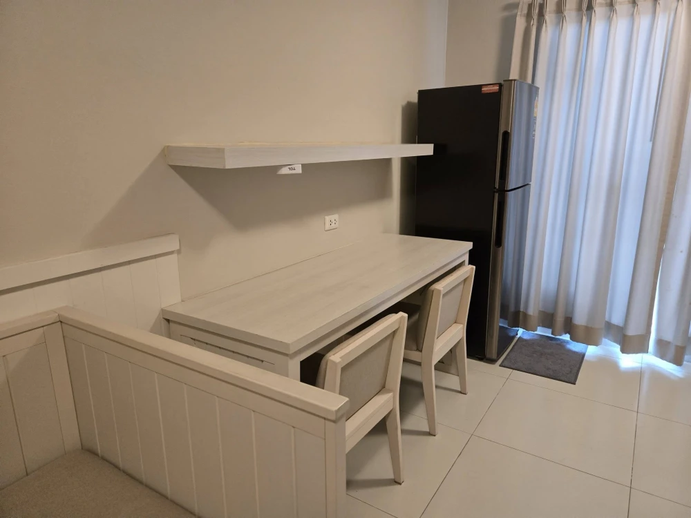 ให้เช่า Groovy Sriracha ห้องมุมให้ความเป็นส่วนตัว ทำเลดี เฟอร์นิเจอร์ครบครัน จองเลย