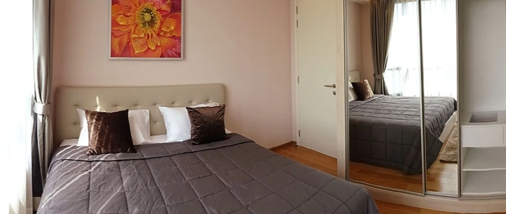 ให้เช่า H condo sukhumvit 43 ห้องมุม มาพร้อมการตกแต่งที่ครบครัน จองเลย