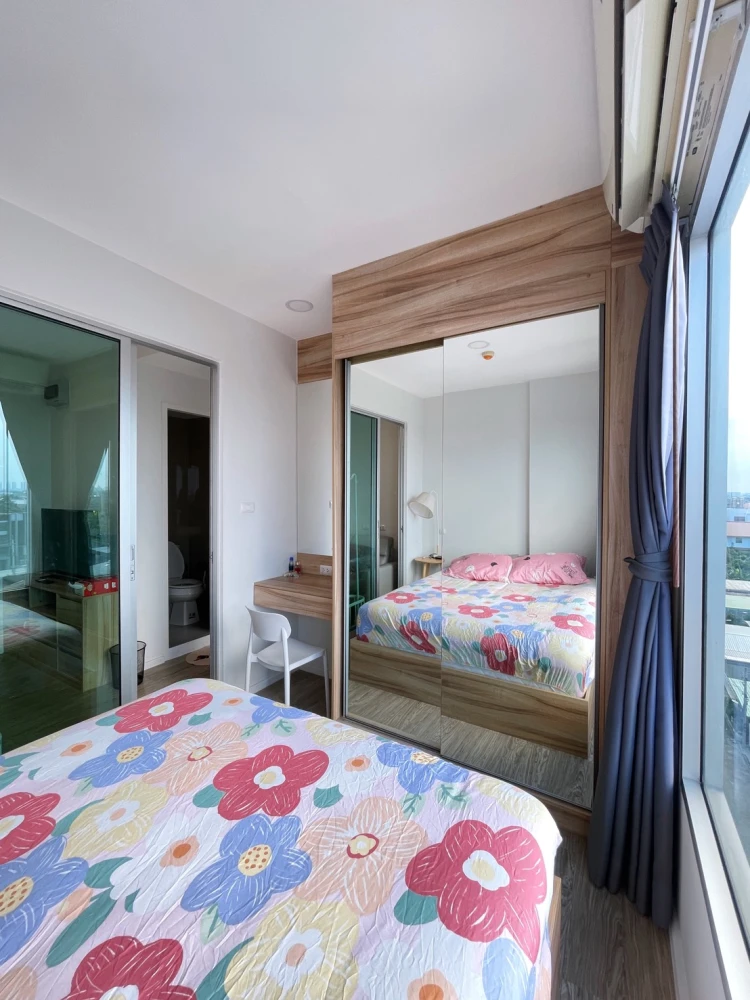 ให้เช่า Happy Condo Donmuang The Terminal ตึก A ชั้น 8 ในราคาสุดปัง พร้อมเครื่องใช้ไฟฟ้าครบ มีเครื่องซักผ้า น่าจองสุดๆ