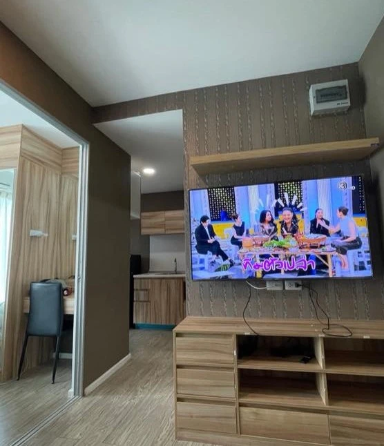 ให้เช่า Happy Condo Donmuang The Terminal ห้องน่าอยู่ ชั้น 6 บิ้วอินเฟอร์นิเจอร์อย่างดี จองด่วนๆ