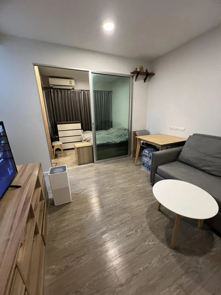 ให้เช่า Happy Condo Donmuang The Terminal ห้องน่าอยู่ มาพร้อมเฟอร์ครบครัน หิ้วกระเป๋าเข้าอยู่ได้เลยจ้า