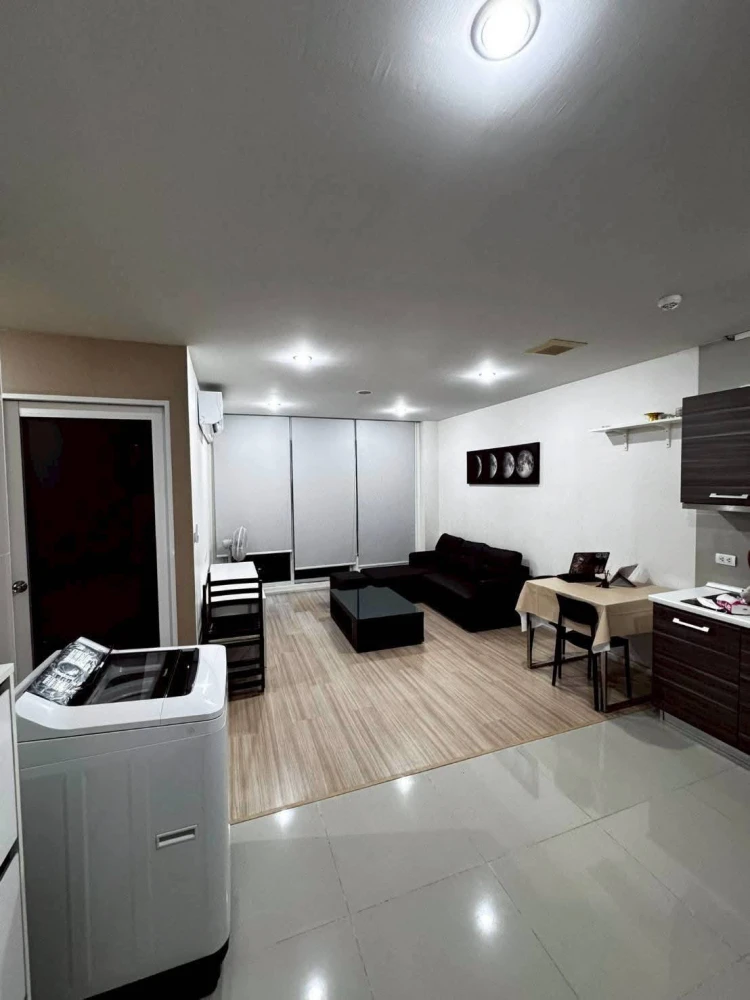 ให้เช่า Happy Condo Ladprao 101 ห้องพร้อมอยู่ เฟอร์พร้อม สิ่งอำนวยความสะดวกครบครัน จองเลย