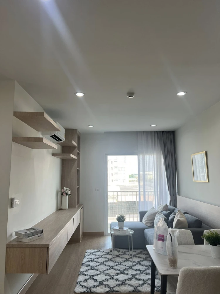 ให้เช่า Happy Condo Ladprao 101 ห้องแต่งสวย มาพร้อมเฟอร์นิเจอร์ครบครัน หิ้วกระเป๋าเข้าอยู่ได้เลยจ้า