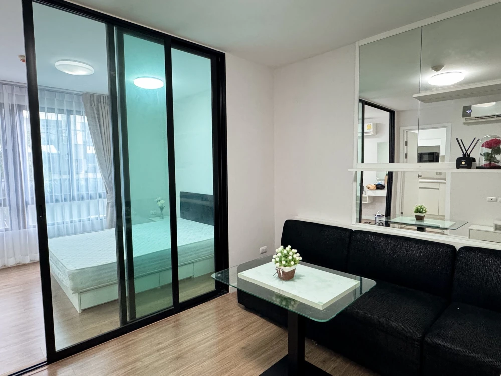 ให้เช่า I condo salaya 2 ห้องพร้อมอยู่ เฟอร์ครบ หิ้วกระเป๋าใบเดียวมาได้เลย++