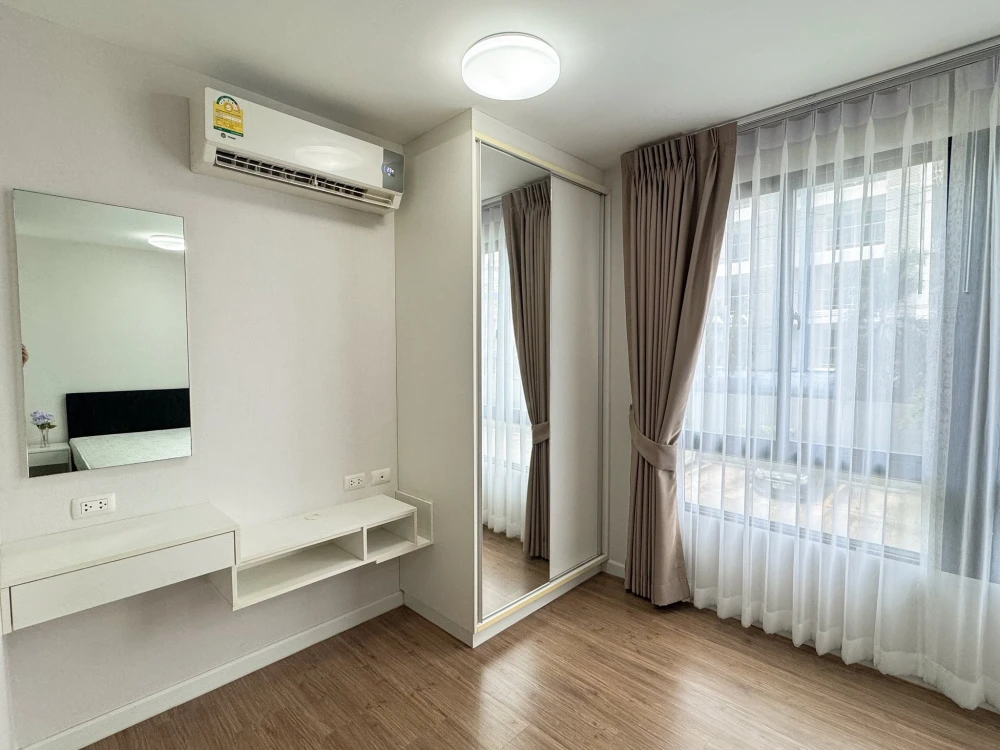 ให้เช่า I condo salaya 2 ห้องพร้อมอยู่ เฟอร์ครบ หิ้วกระเป๋าใบเดียวมาได้เลย++