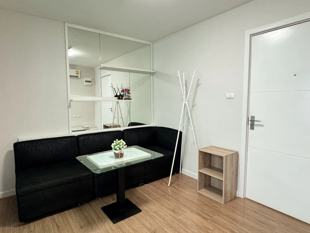 ให้เช่า I condo salaya 2 ห้องพร้อมอยู่ เฟอร์ครบ หิ้วกระเป๋าใบเดียวมาได้เลย++