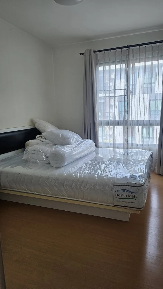 ให้เช่า I Condo Sukhumvit 105 ห้องกว้างพื้นที่เยอะ มาพร้อมเฟอร์ครบ ในราคาสุดคุ้ม ห้ามพลาด