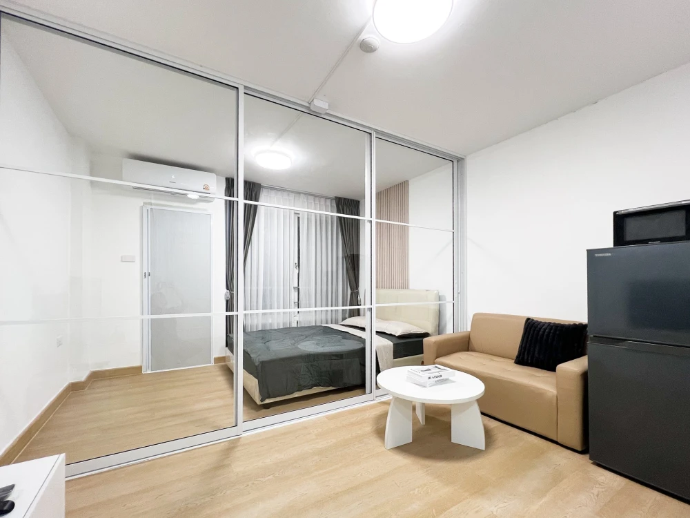 ให้เช่า i-HOUSE Laguna Garden RCA ห้องกั้นอยกเป็นสัดส่วน แบ่งโซนชัดเขน ราคาอย่างโดน รีบมาจองเลย