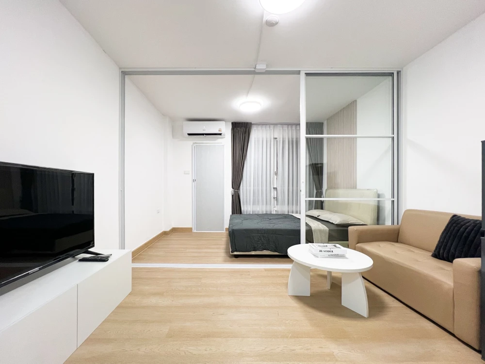 ให้เช่า i-HOUSE Laguna Garden RCA ห้องกั้นอยกเป็นสัดส่วน แบ่งโซนชัดเขน ราคาอย่างโดน รีบมาจองเลย