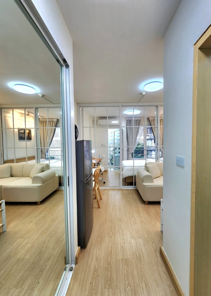 ให้เช่า i-HOUSE Laguna Garden RCA ห้องน่าอยู่ ชั้น 6 ตกแต่งสไตล์มินิมอล ดีแบบนี้จะรออะไร