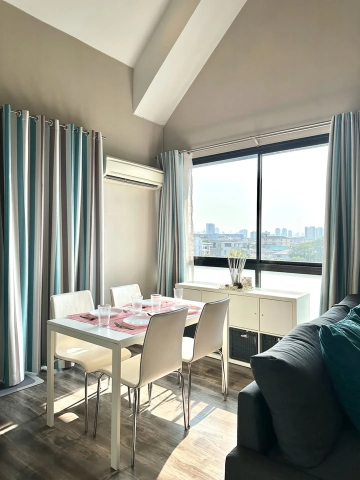 ให้เช่า I-Zen Prime Condominium ห้องอยู่ชั้น 5 (ชั้นบนสุด) ห้องหัวมุม เงียบสงบ พื้นที่ใช้สอยเยอะมาก รีบจองเลย