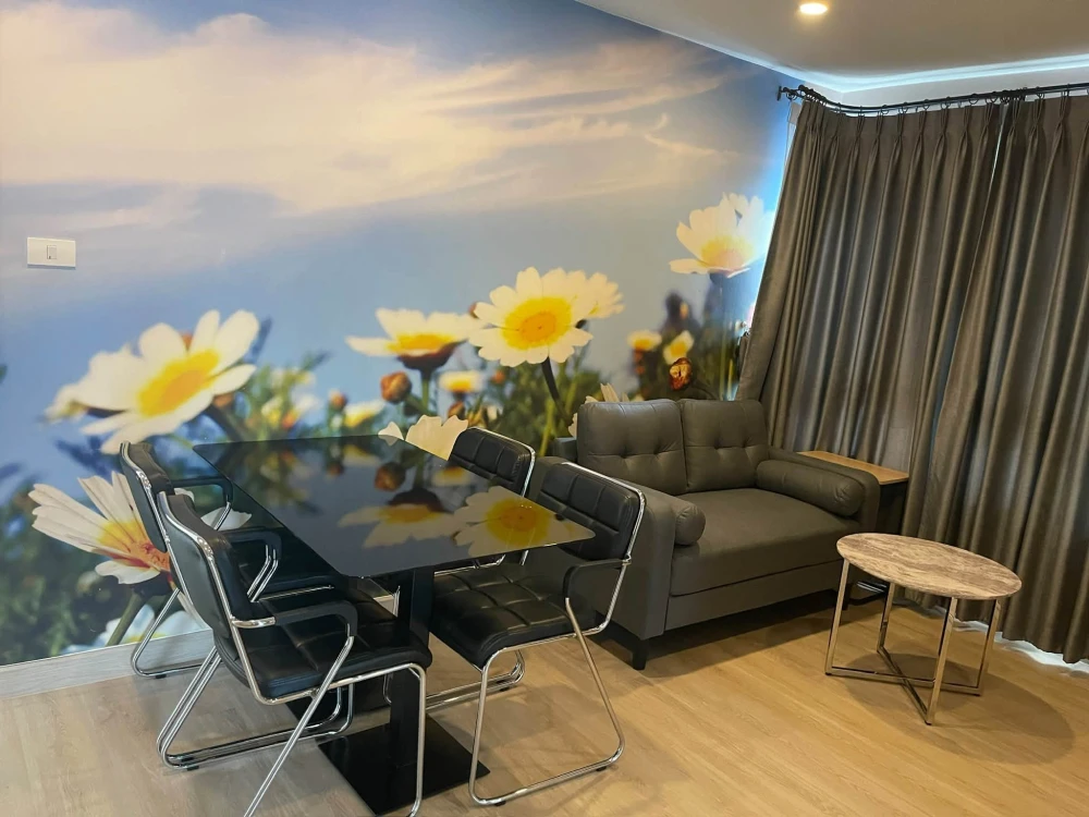 ให้เช่า iCondo Green Space Sukhumvit 77 Phase 1 ห้องน่าอยู่ พื้นที่ใช้สอยเยอะ หิ้วกระเป๋าเข้าอยู่ได้เลยจ้า