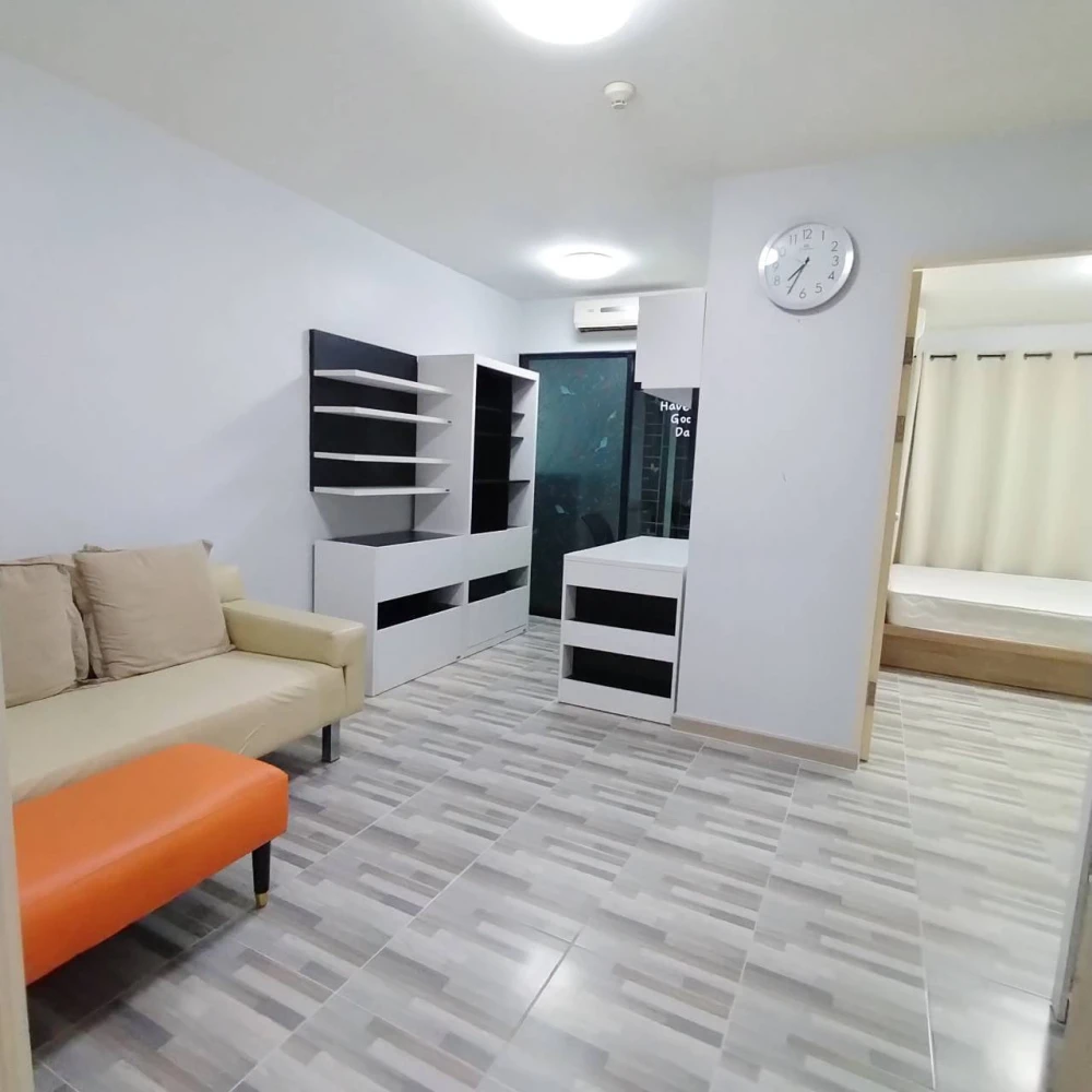 ให้เช่า iCondo Sukhapiban 2 ห้องพร้อมอยู่ เฟอร์ เครื่องใช้ไฟฟ้าครบ มาแต่ตัวเข้าอยู่ได้เลย อย่าพลาดเด็ดขาด