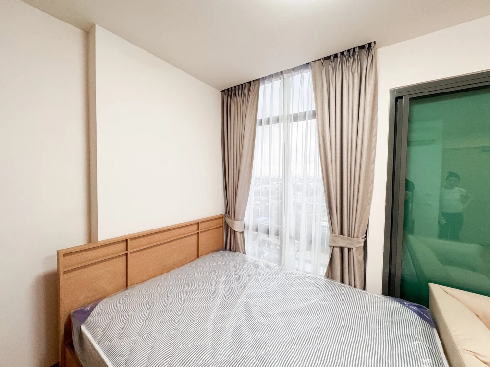 ให้เช่า Ideo Blucove Sukhumvit ชั้น 18 วิวดีมาก ทิศเหนือ ลมดี City View มาแต่ตัวเข้าอยู่ได้เลย