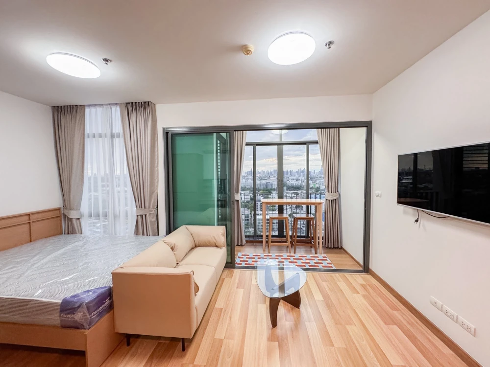 ให้เช่า Ideo Blucove Sukhumvit ชั้น 18 วิวดีมาก ทิศเหนือ ลมดี City View มาแต่ตัวเข้าอยู่ได้เลย
