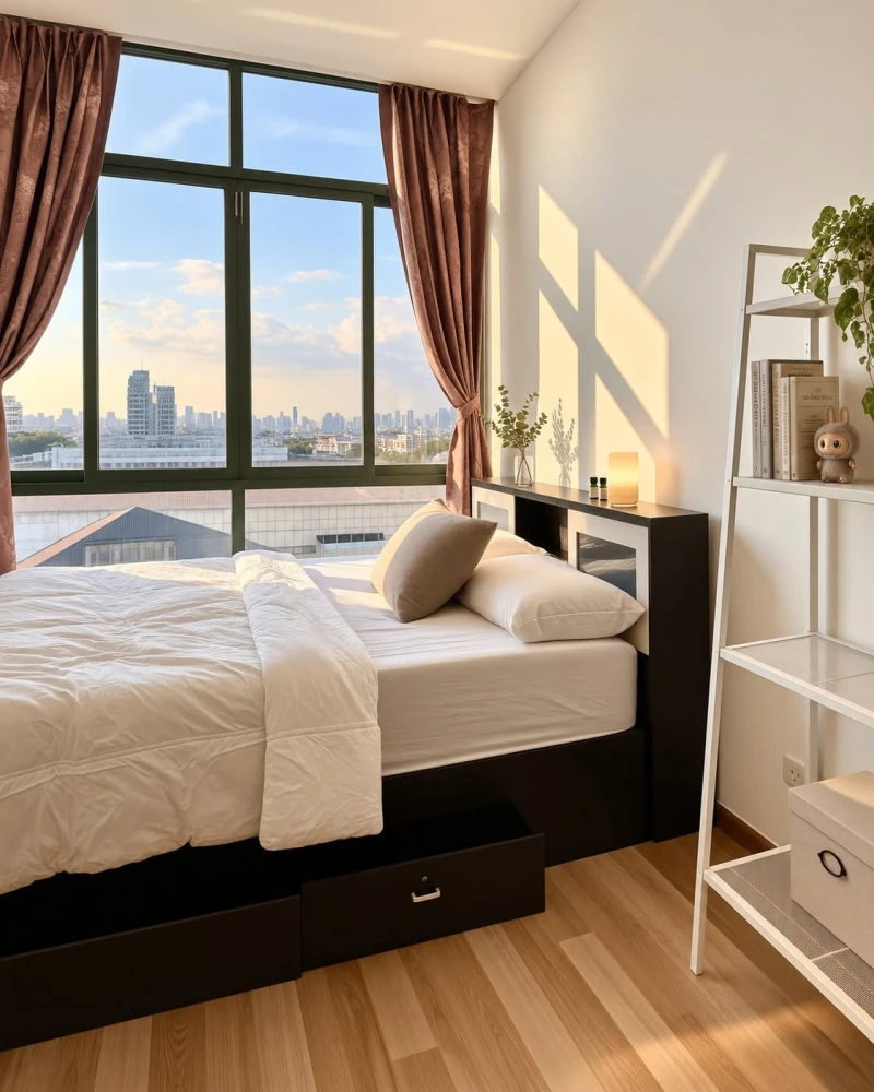 ให้เช่า Ideo Blucove Sukhumvit 1 ห้องนอน ชั้น 5 ห้องสว่าง ในทำเลดี มัวแต่มองไม่จองไหวหรอ