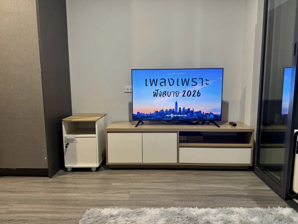 ให้เช่า Ideo Chula Samyan ห้อง studio type เฟอร์นิเจอร์เครื่องใช้ไฟฟ้าครบ มาแต่ตัวเข้าอยู่ได้เลย