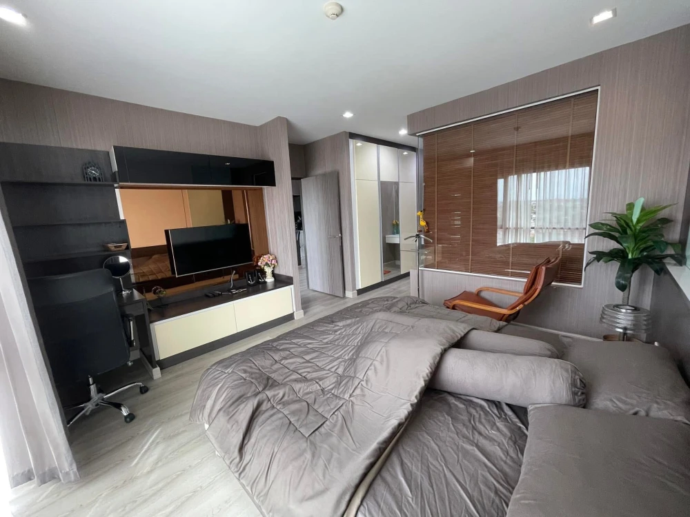 ให้เช่า Ideo Mix Sukhumvit 103 ห้องน่าอยู่ ตกแต่งคุมโทน เฟอร์และเครื่องใช้ไฟฟ้าครบครัน จองด่วน