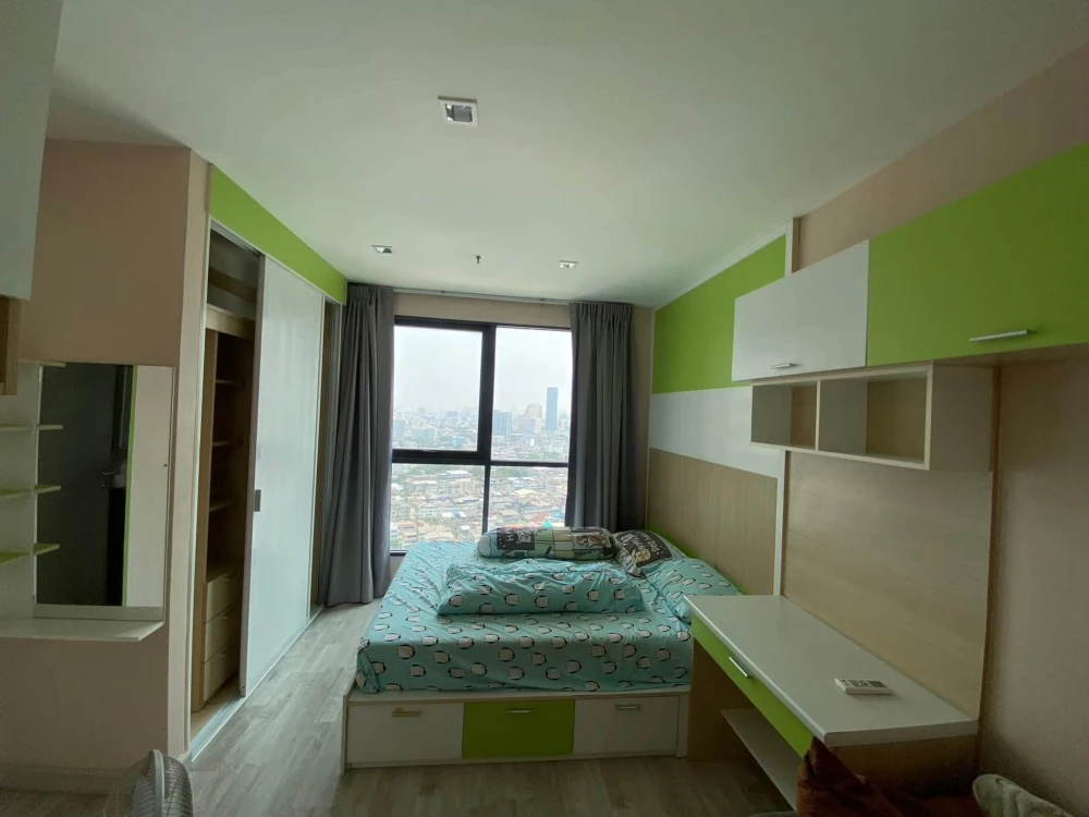 ให้เช่า IDEO Mobi Sathorn ชั้น 29 แต่งครบพร้อมเข้าอยู่ ห้องสวย วิวเมืองมุมสูง ลมดี ไม่บังวิว เดินทางสะดวกที่สุดในย่านธนบุรี