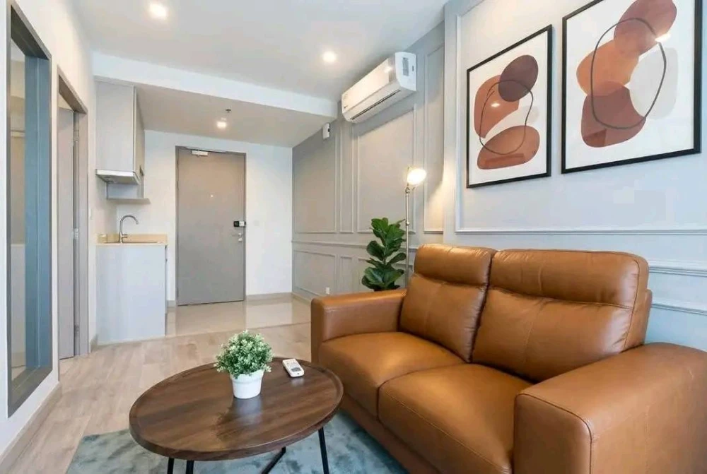 ให้เช่า IDEO Mobi Sukhumvit 1 ห้องนอน 1 ห้องน้ำ ตกแต่งคุมโทน เฟอร์นิเจอร์ครบครัน ดีแบบนี้จะรออะไร