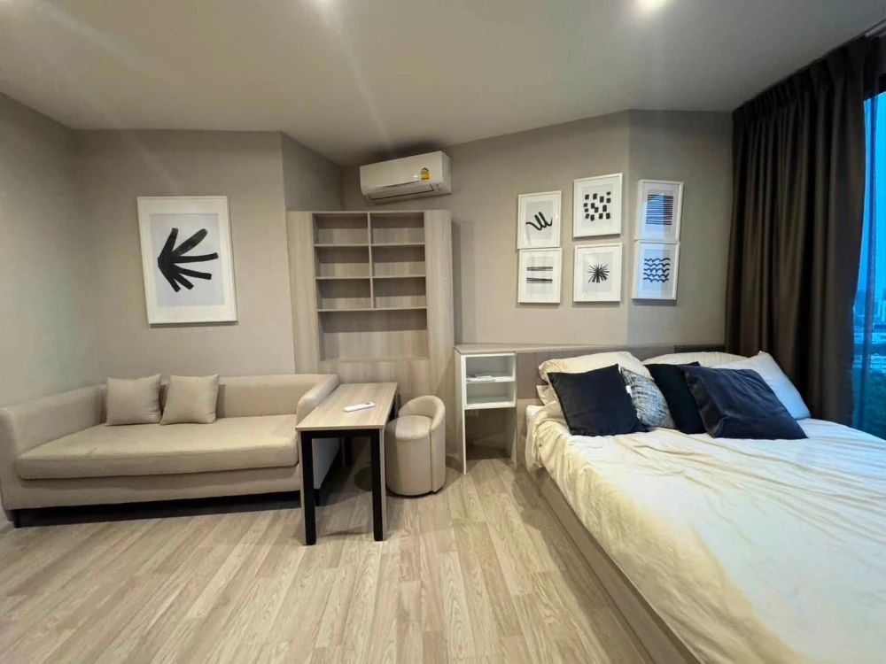 ให้เช่า Ideo Mobi Sukhumvit East point ห้อง Studio ชั้นสูงมากเวอร์ พร้อมเครื่องใช้ไฟฟ้าแน่นๆ รีบจองเลย