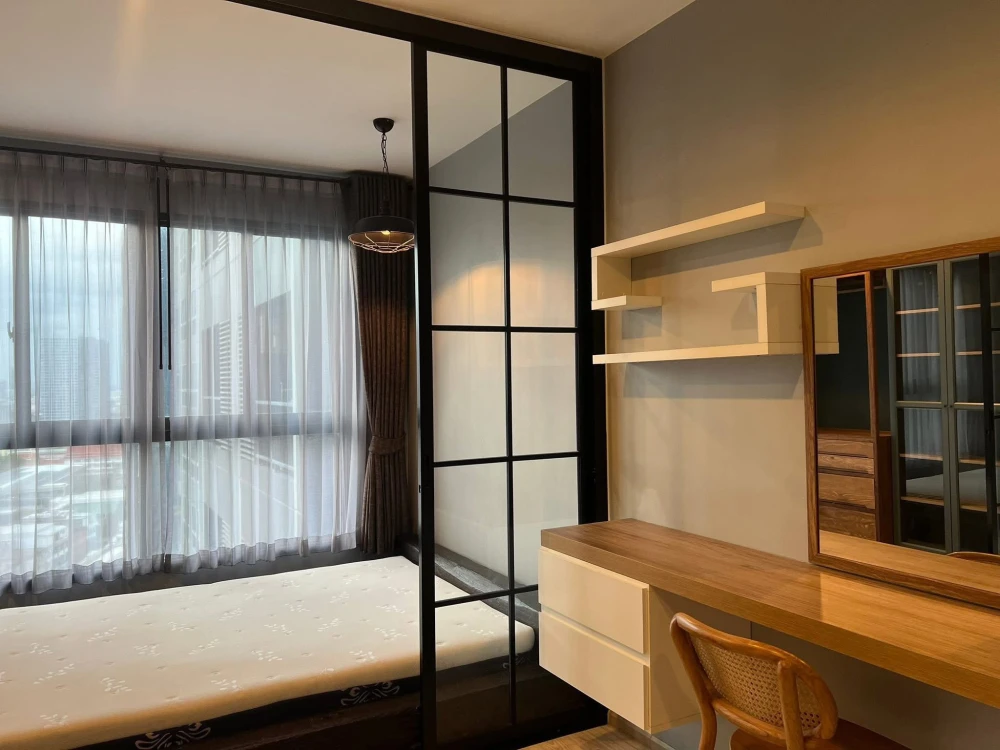 ให้เช่า Ideo Mobi Sukhumvit Eastgate ห้องชั้นสูง เฟอร์ + เครื่องใช้ไฟฟ้าครบครัน รีบจองเลยอย่าพลาด+++