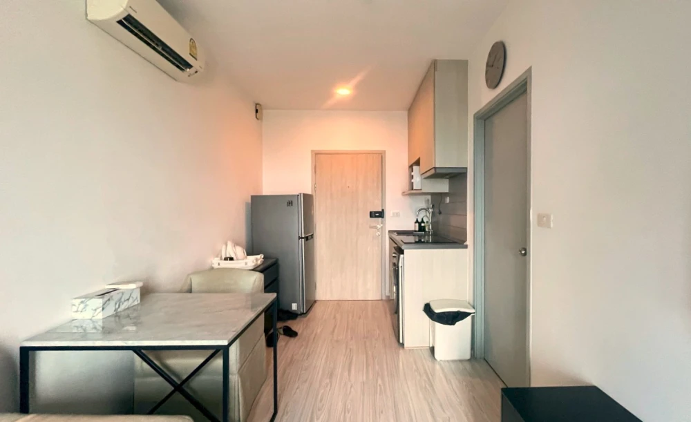 ให้เช่า Ideo Mobi Sukhumvit Eastgate 1 ห้องนอน 1 ห้องน้ำ มาพร้อมเฟอร์นิเจอร์ครบครัน จองเลย