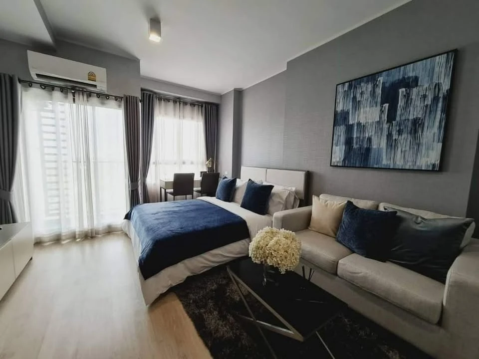 ให้เช่า Ideo New Rama 9 ห้องพร้อมอยู่ เฟอร์พร้อม ชั้นสูง สิ่งอำนวยความสะดวกครบครัน จองเลย