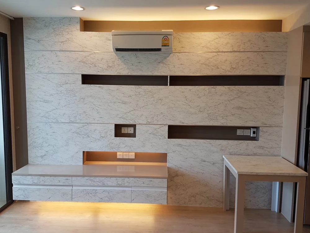 ให้เช่า Ideo q ราชเทวี ห้องตกแต่งบิวท์อินแน่นๆ วิวทิศเหนือ พร้อมอยู่